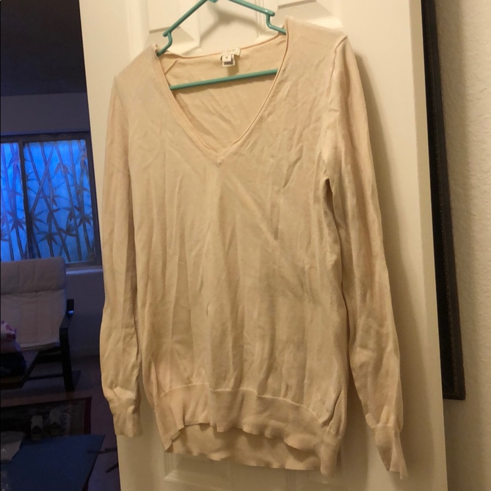 J crew oatmeal sweater